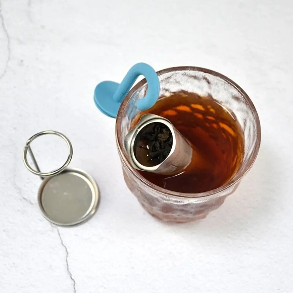 Creative Stainless Steel Umbrella Shape Tea Infuser with Bracket Reusable Tea Strainer Fine Mesh Tea Sieve Herbal