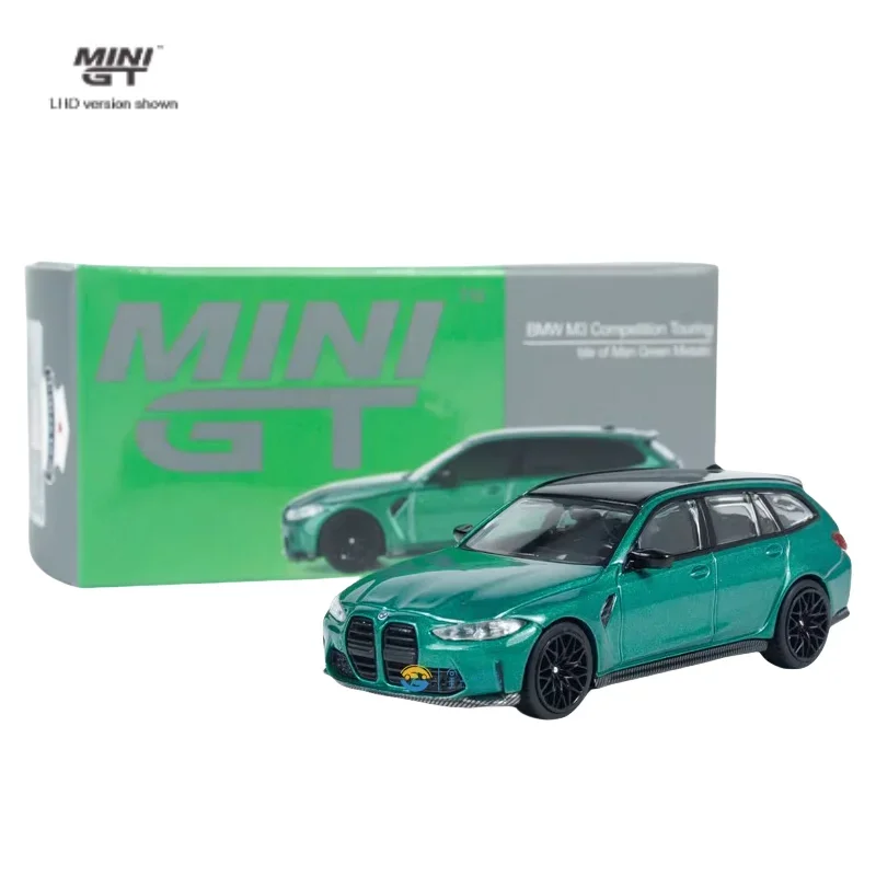 1:64 BMW M3 Competition Touring travel version crock model, children's collection of decorative toys, holiday gifts for children