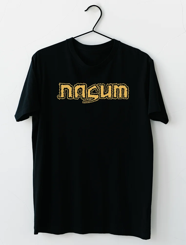 Nasum Swedish Grindcore Band Yellow T-Shirt M-2XL