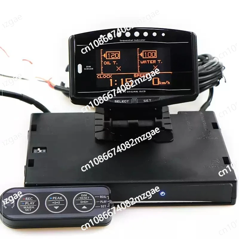Racing gauge For ZD 10-in-1 multi-function water and oil temperature turbo meter