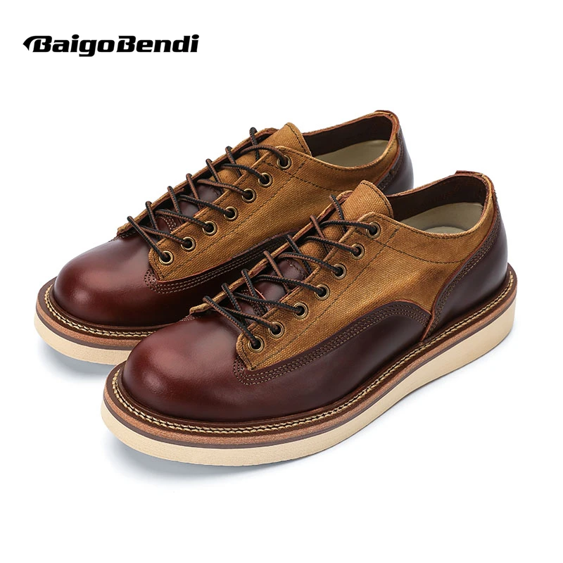 Modern Men's Soft Leather Mixex Colors Motorcycle Shoes Young Male Concise All-match Oxfords