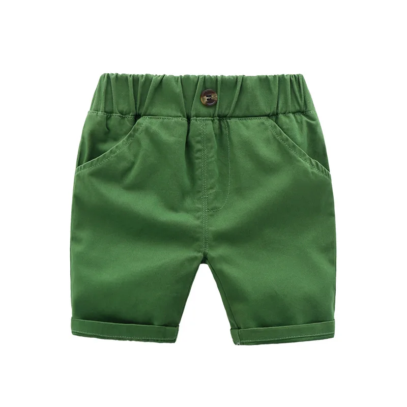 Kids Clothes New Children Shorts Summer Baby Slik Cotton Pants Fashion Sports Mid-Short Trousers Kids Capris 2024 Clothing 1-6Y