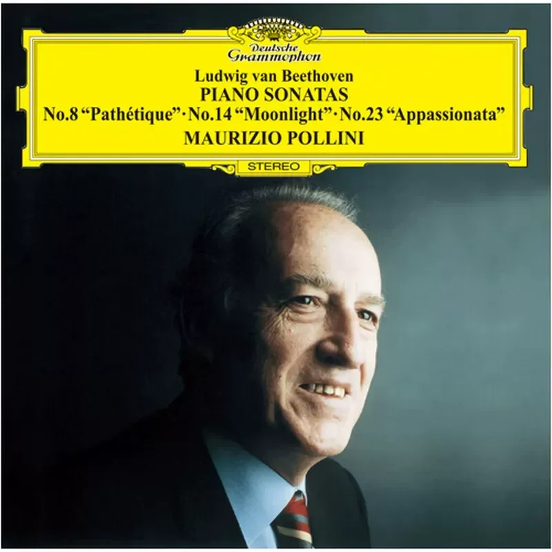 Trois sonates pour piano de Beethoven authentiques : La Lune triste, La Passion, Pollini UHQCD pour les passionnés de musique classique