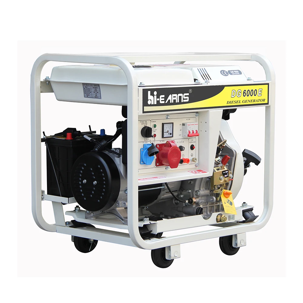 

Hiearns brand real 5kw air cooled die·sel generator factory spot product