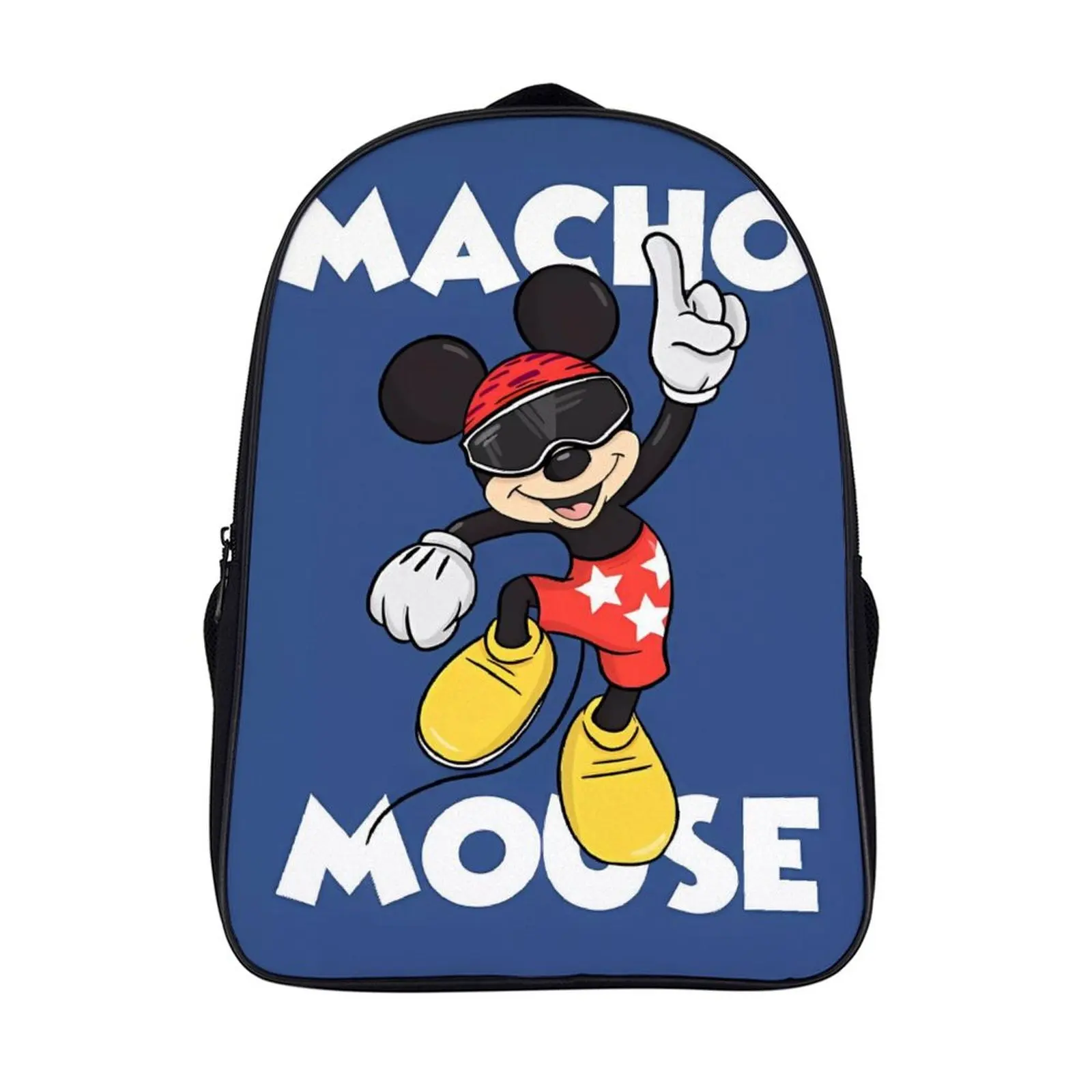 

Cartoon Disney Mickey Mouse Fashion Student's Backpack School Bag 16 Inch 2 Compartment Backpack Student Schoolbag