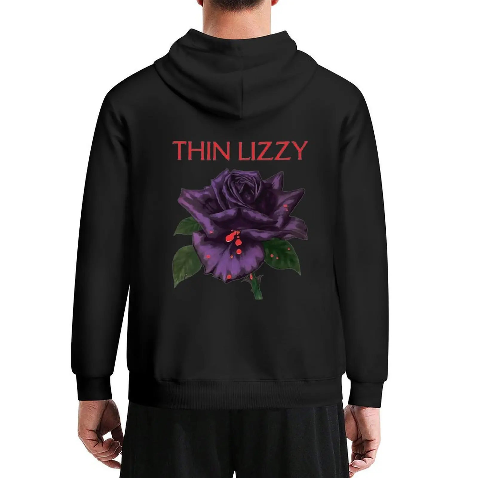 

thin lizzy Hoodie autumn clothes korean style clothes korean clothes for men man hoodie