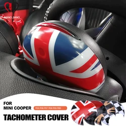Union Jack Car Tachometer Cover Sticker For Mini Cooper R55 R56 R60 Countryman Clubman Interior Stickers Case Robe