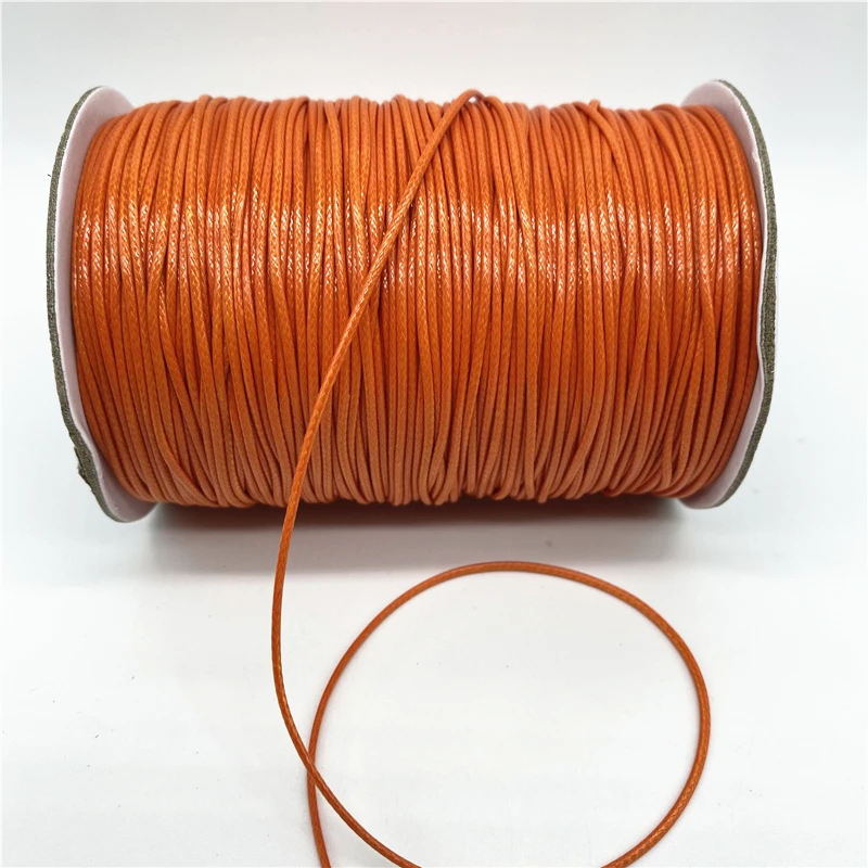 Waxed Cord Rope PU Leather Thread