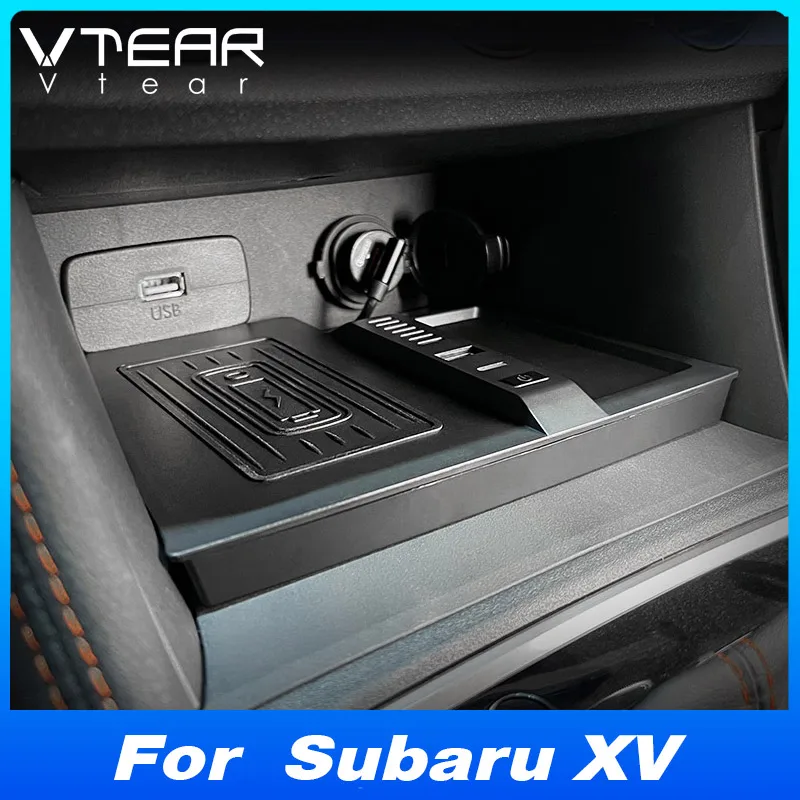 

15W Car Wireless Charger For Subaru XV Crosstrek 2019-2022 2023 Fast Charge Phone Holder Charging Plate Interior Accessories