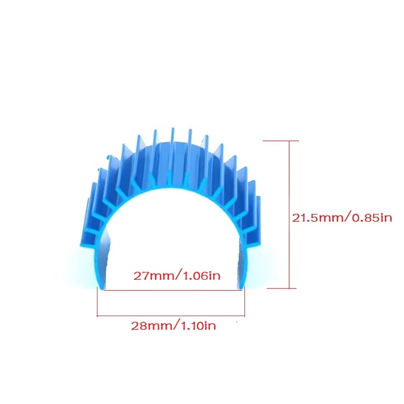 Metal Motor Heat Sink Heatsink 25mm For WPL MN 370 380 Huanqi HQ 731 732 733 734 2838 2840 2850 Motor RC Car Boat Spare Parts