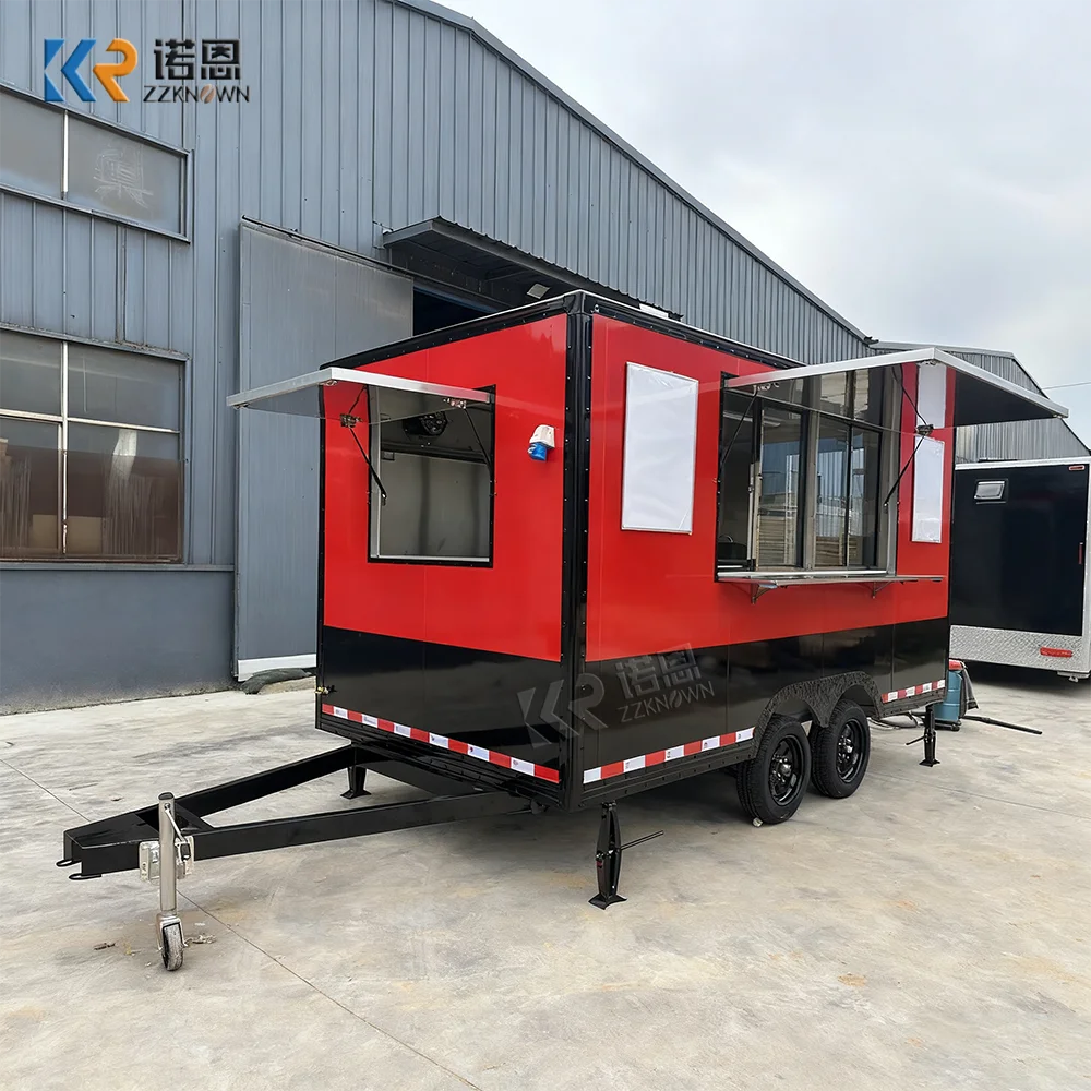 Concession Mobile Food Trailer - огляд і ціна Mobile Coffee Van Equipment