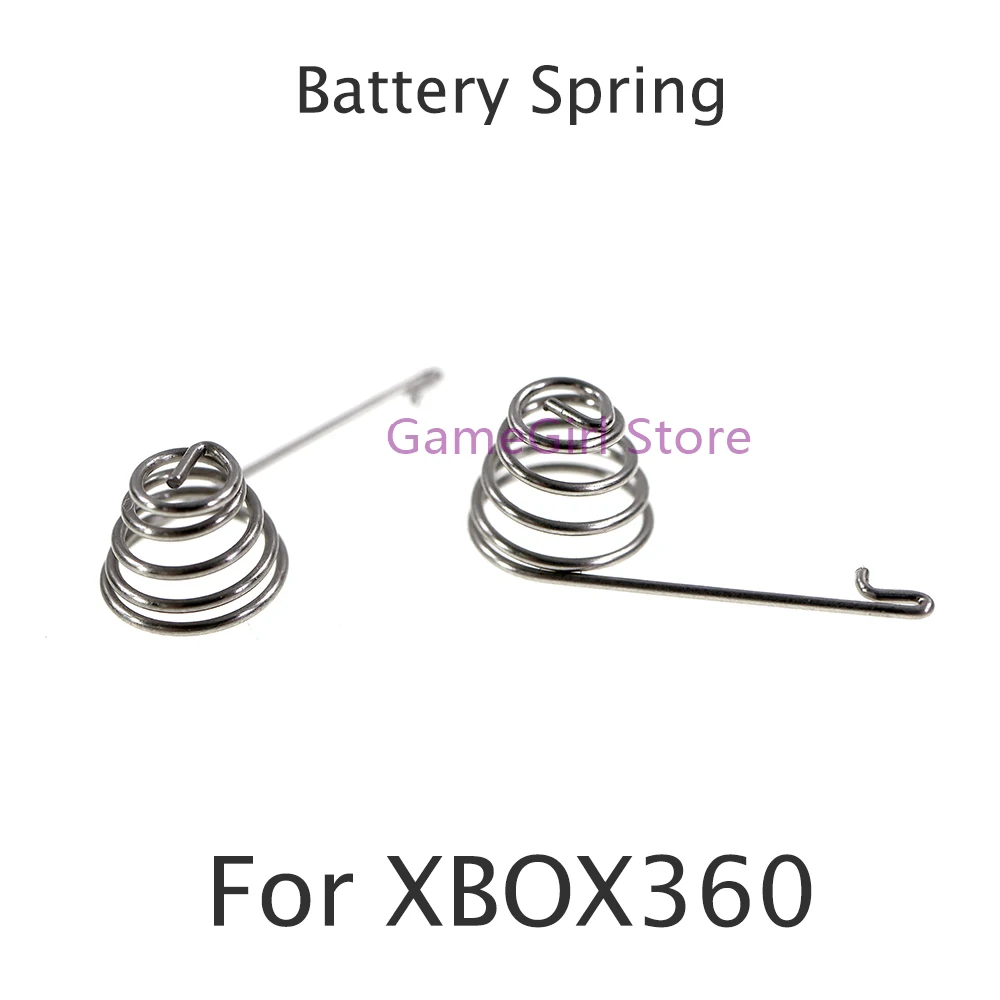 10pcs=5pairs For xbox360 XBOX 360 Wireless Controller L R Battery Springs Battery Tablets Conductive Spring