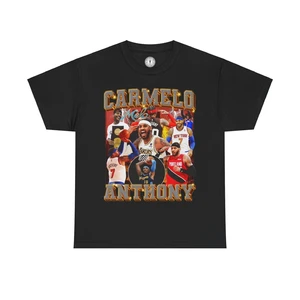 Playaz Club (Carmelo Anthony) - schweres Baumwollt -Shirt 10 Hauptverkaufskarmel - №10