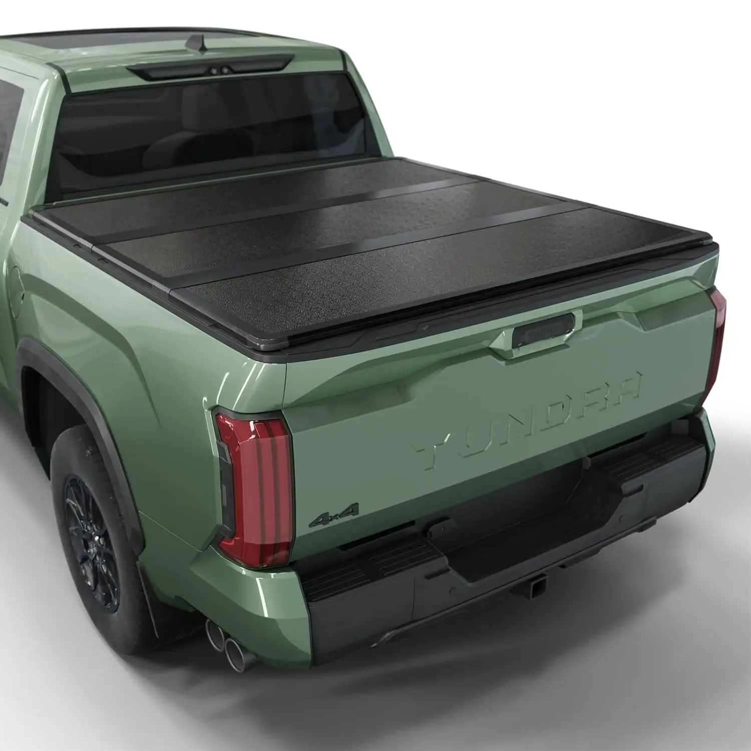 

Hard Folding Truck Bed Tonneau Cover for 2022-2026 Tundra 5.6ft Bed w/ OE Rail System 66.7in, Custom