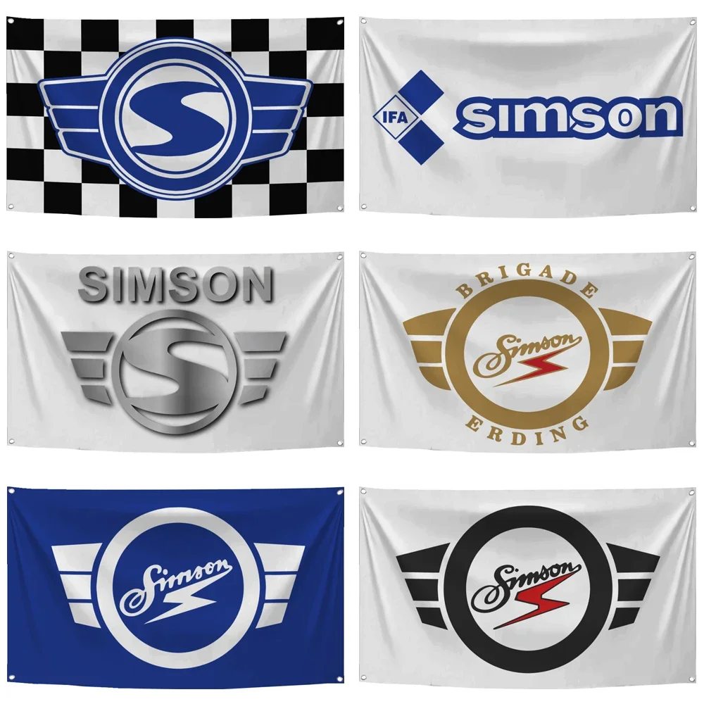 2×3ft 3×5ft Simsons Flag Polyester Digital Printed Racing Tapestry Curtain For Decor