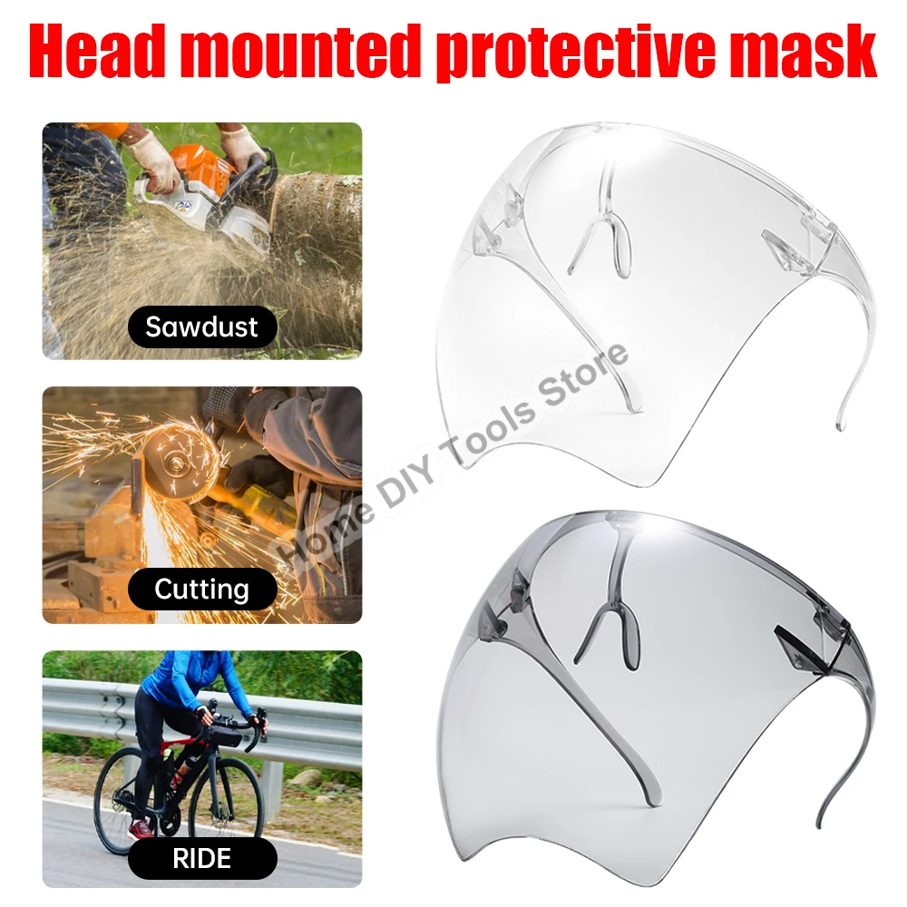 Welding Helmet Welder Glasses Transparent Full Face Protector Shield Reusable Welder Mask Hood for Grinding Industry Polishing