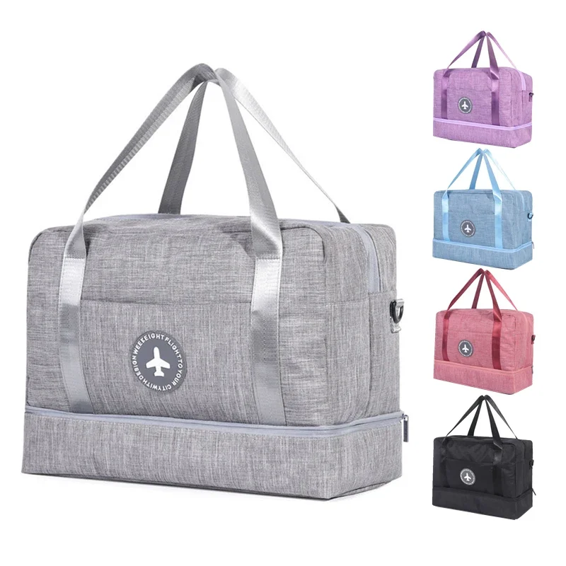 

Large Capacity Waterproof Handbag Dry and Wet Separation Swimming Bags Yoga Fitness Shoulder Women Storage Bag Men's Travel Bag