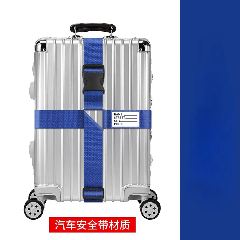 TSA Travel Luggage Strap Adjustable Password Lock Packing Belt Baggage Secure Lock Anti-theft Luggage Strap Bundling Belt