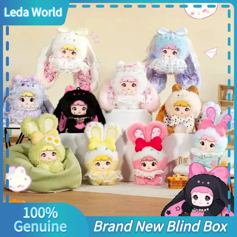 100% оригинал Nommi Baby Sweetheart Bunny Series слепая коробка милая виниловая кукла модная слепая коробка игрушка кулон коллекция подарок-сюрприз
