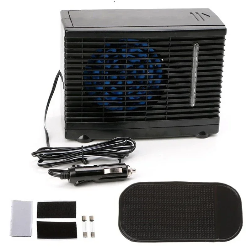 12V Car Air Conditioning Fan Portable Car Air Conditioning Cooler Water Refrigeration Air Conditioning Fan Car Water Cooler