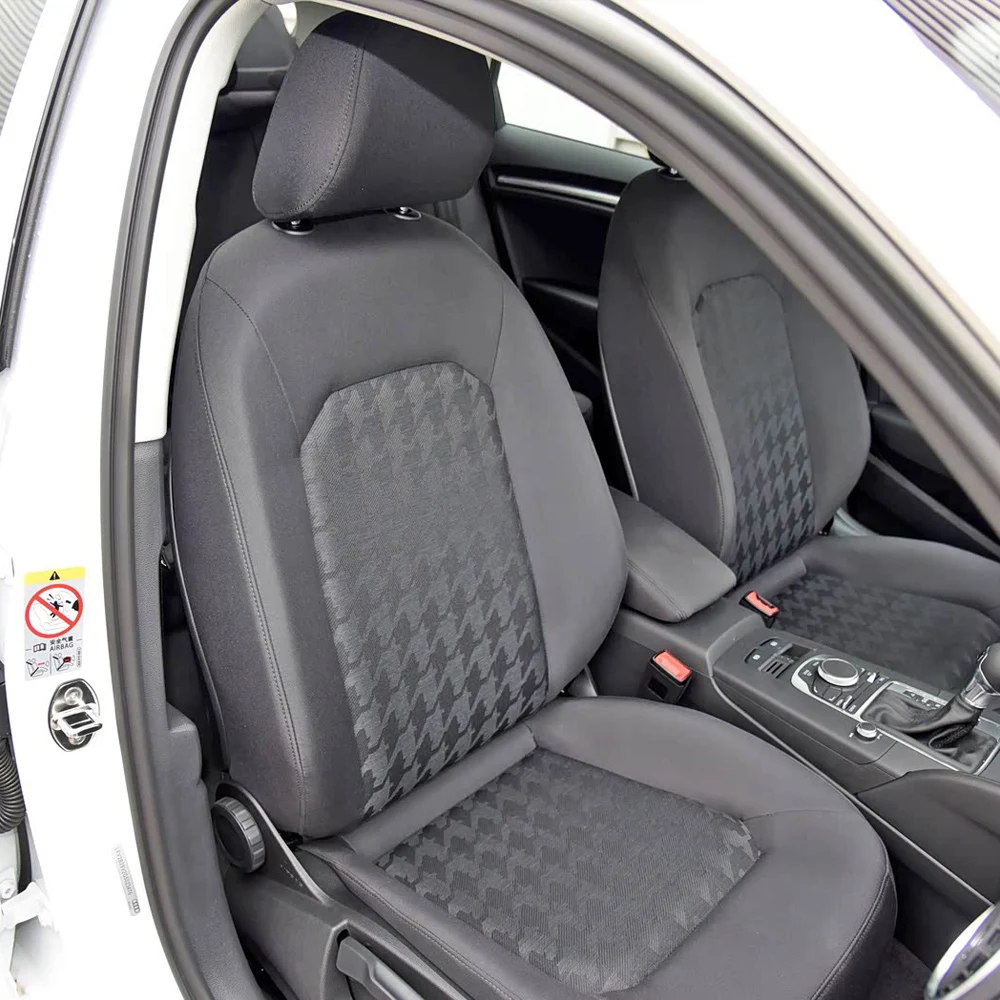 

Custom Car Seat Cover For Audi A3 Sedan 8V 2014 2015 2016 2017 2018 2019 2020 PU Leather Seat Cushion full set Car Seat Cover