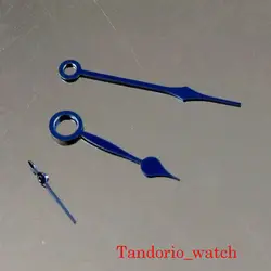 Fit for ETA 6497 6498 ST3620 Hand Winding Movement Vintage Blue Watch Hands Set Spare Parts