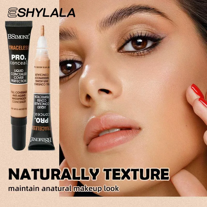 BSIMONE 13g プロフェッショナルコンシーラー フレキシブルコンシーラー モイスチャライジングリキッドファンデーション クマやニキビ跡をカバー