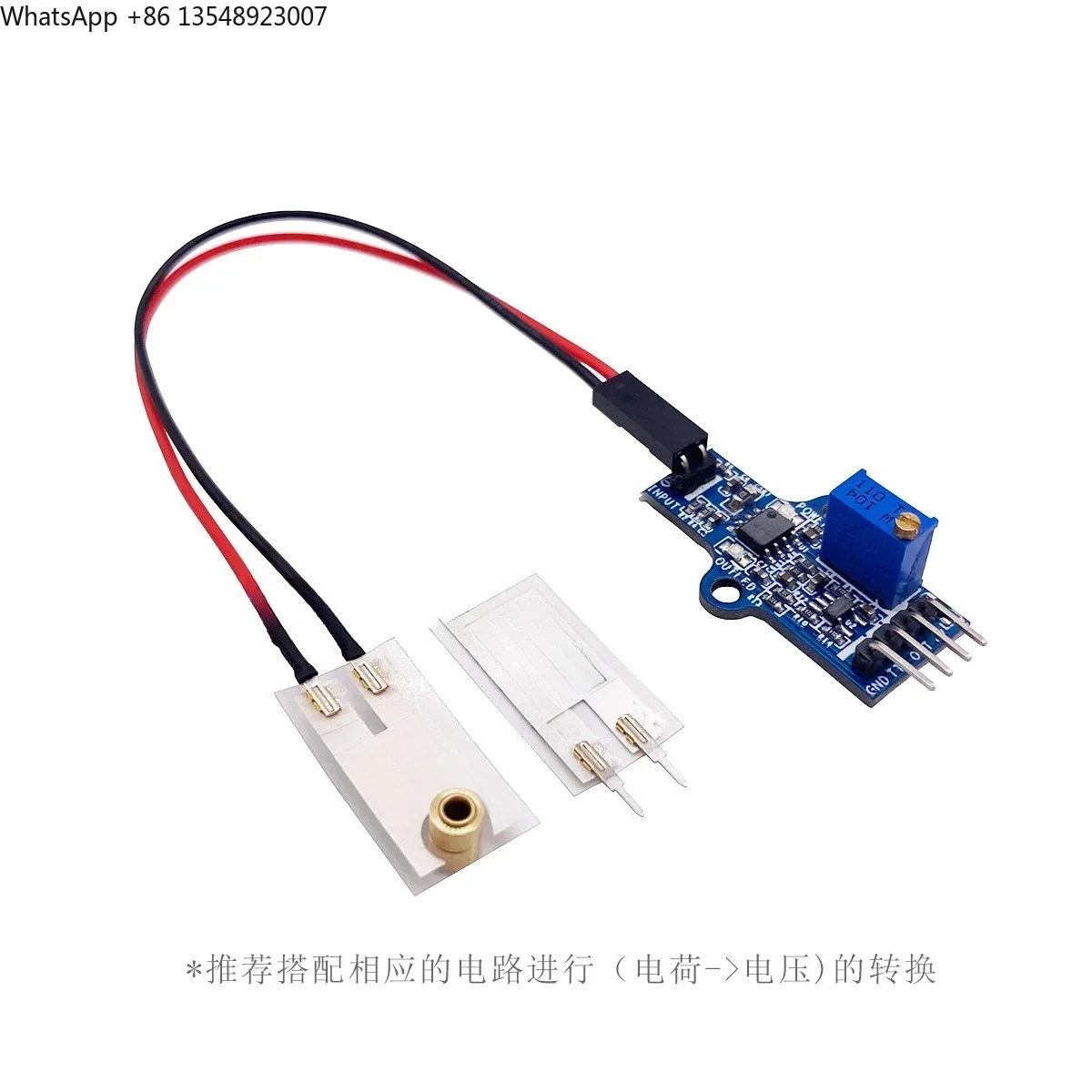 Piezoelectric Thin Film Pressure Sensor Vibration PVDF LDT0-028K Original Equipment