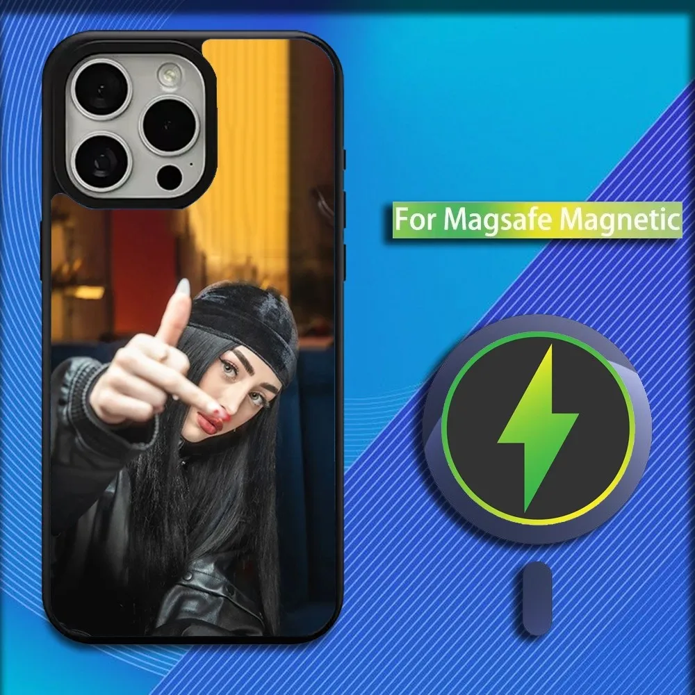 Rapper N-Nicki Nicole Phone Case For iPhone 16,15,14,13,12,11,Plus,Pro,Max,Mini Magsafe Magnetic Wireless Charging