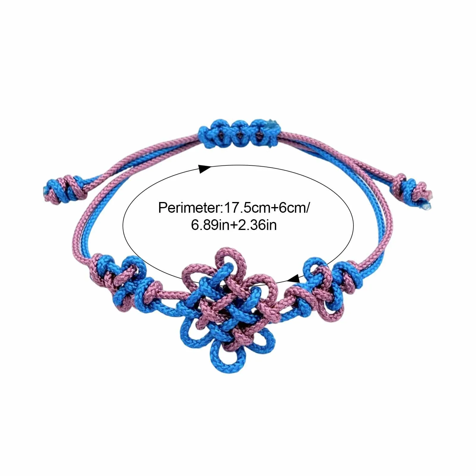 Braided Cosplay Bracelet Chinese Knot Anime Gift Handmade Geek Jewelry Convention Accessory Fashion Cosplay Accesorios image 3