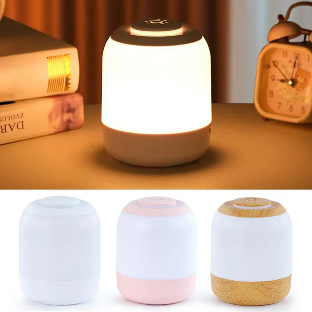 

Night Light Touch Control Bedside Lamp Rechargeable Bedside Lamp Touch Control Adjustable Brightness Eye Protection Enhance