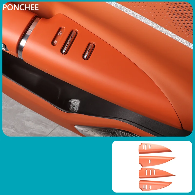 For Changan Qiyuan Nevo Q07 2026-2027 Door Handle Protection Cover Glass Switch Lifting Panel Automobile Modification Supplies