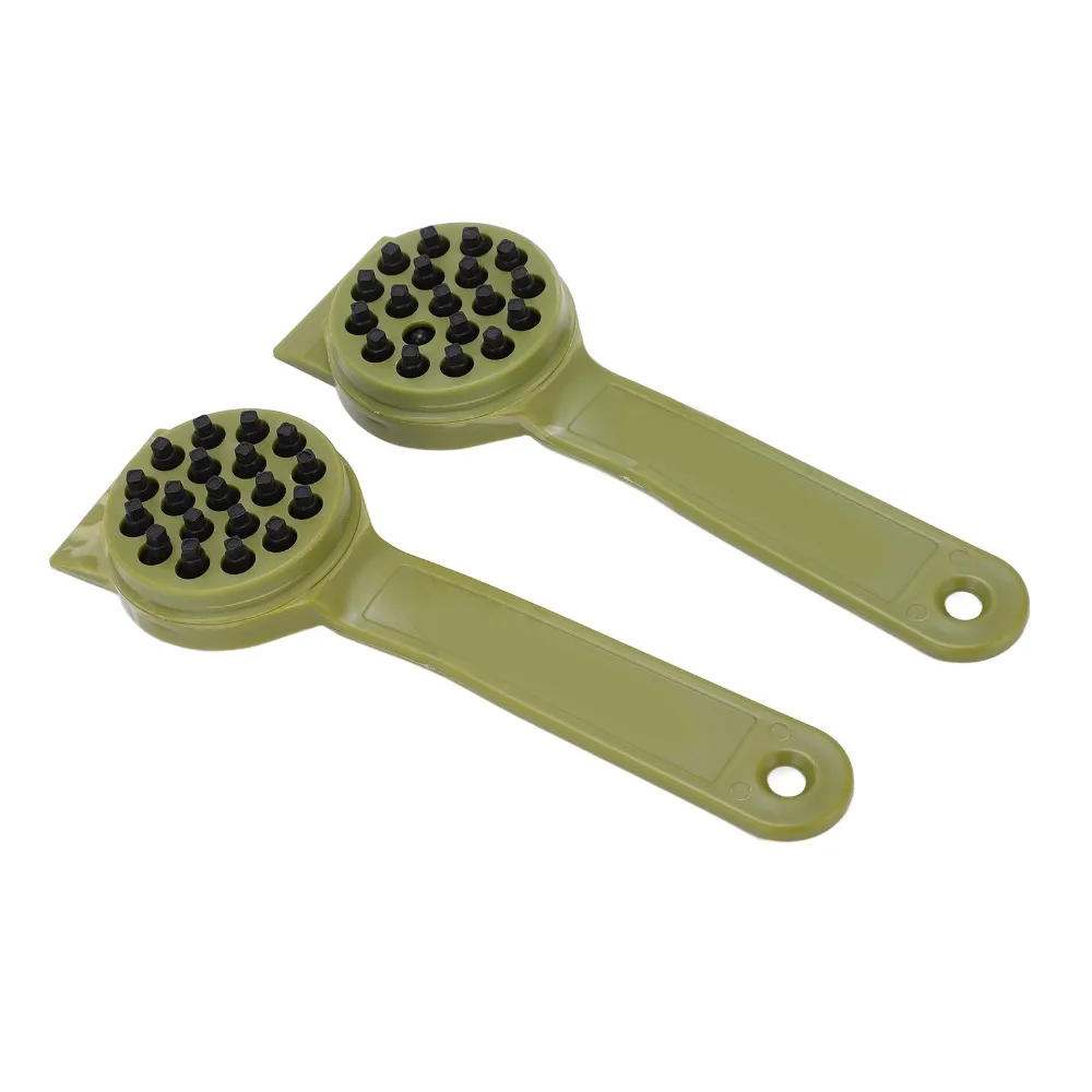 Cepillo quitaescamas de pescado ABS con mango ergonómico - imagen 5
