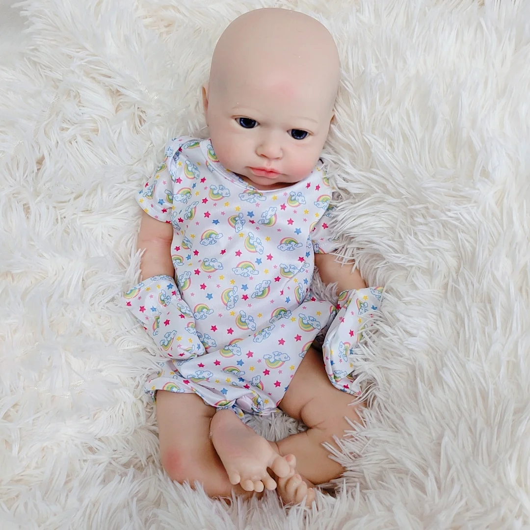 Hot Sale Full Silicone Body Baby Doll Kit Bebe Alive Doll Toy for Pet Girl Reborn Silicone Doll