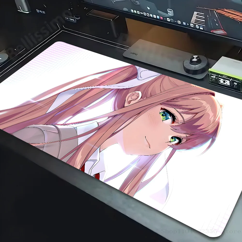 DDLC D-Doki Literature Mousepad Non-slip Suitable For Office Computers Laptops E-sports Game Desk Mats XXL Keyboard