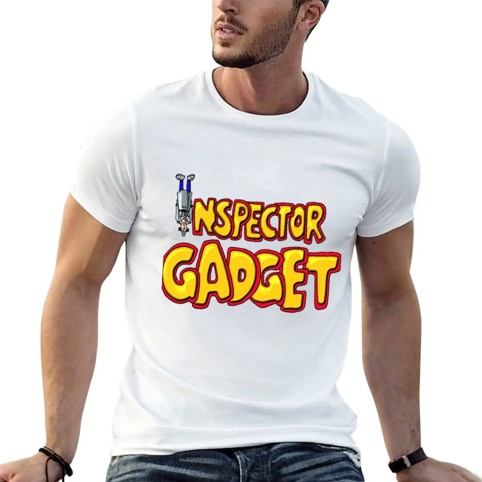 

Inspector Gadget inspector gadget cartoon inspector gadget costume T-Shirt t shirt man luxury t shirt personalised T-Shirt