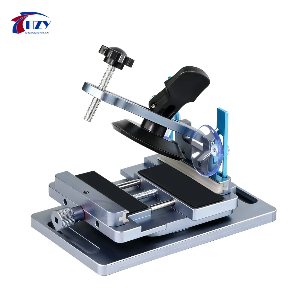HZY 3 IN 1 Rotation Multi-Purpose Fixture 360° Mobile Phone Heating Free Screen Removal Separate Clamp Back Cover Diassembly