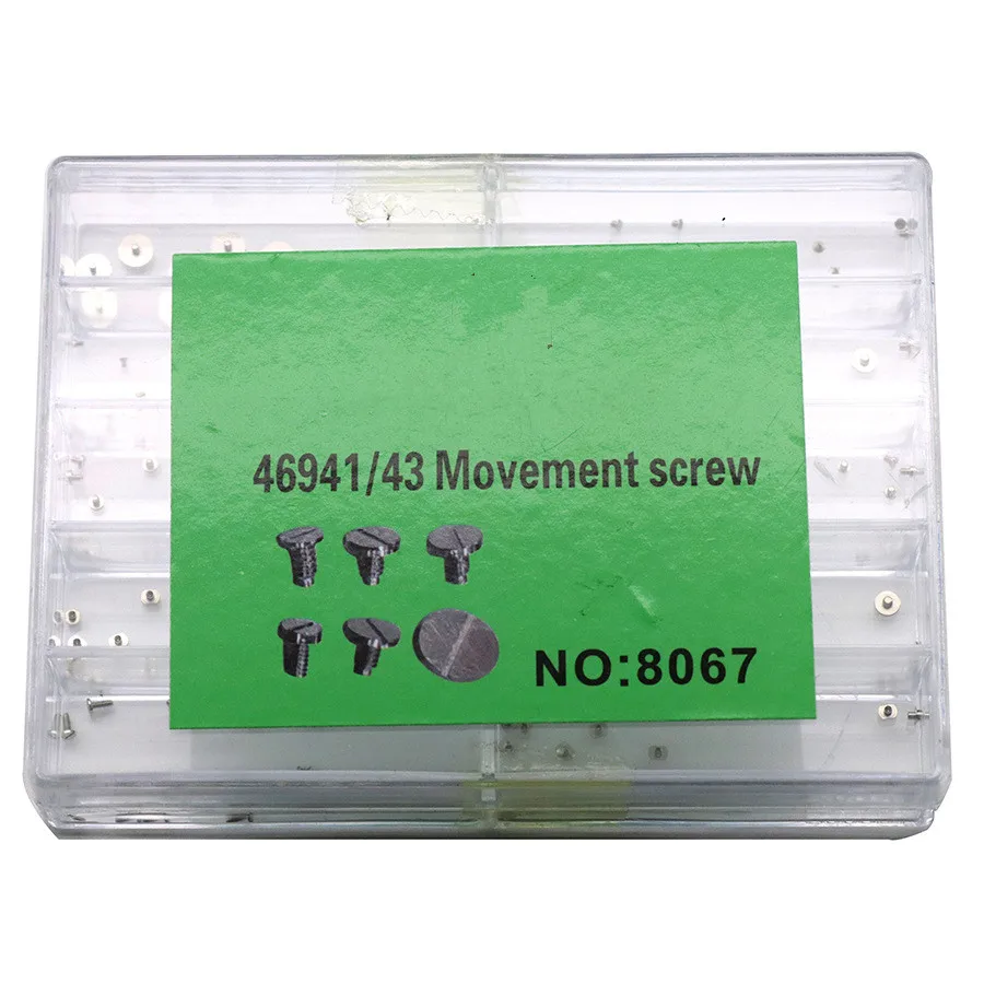 Watch Repair Screws Movement Fixing Screw Kit For 8200/2824/2836/46943/46941 Movement Collet Automatic Hammer Watch Accessories