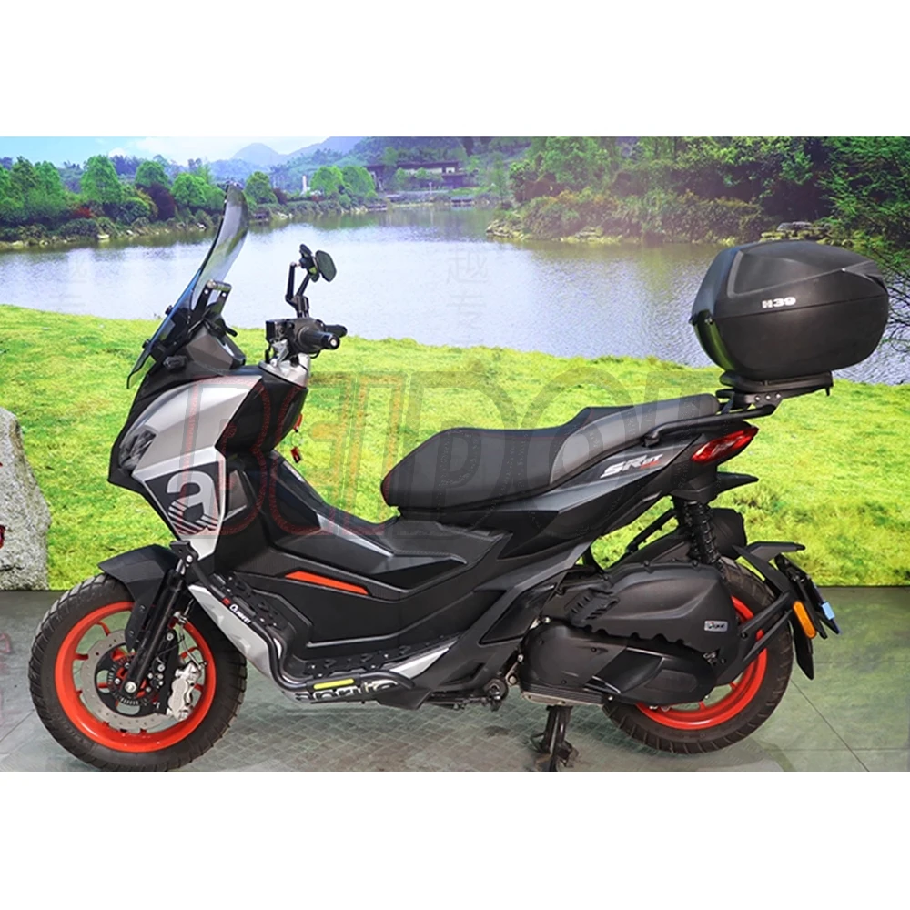 New For Aprilia SRGT 200 SR GT 200 GT200 Motorcycle Modified Bumper Bumper Spotlight Bracket Anti-fall Anti-collision Bar - Image 4