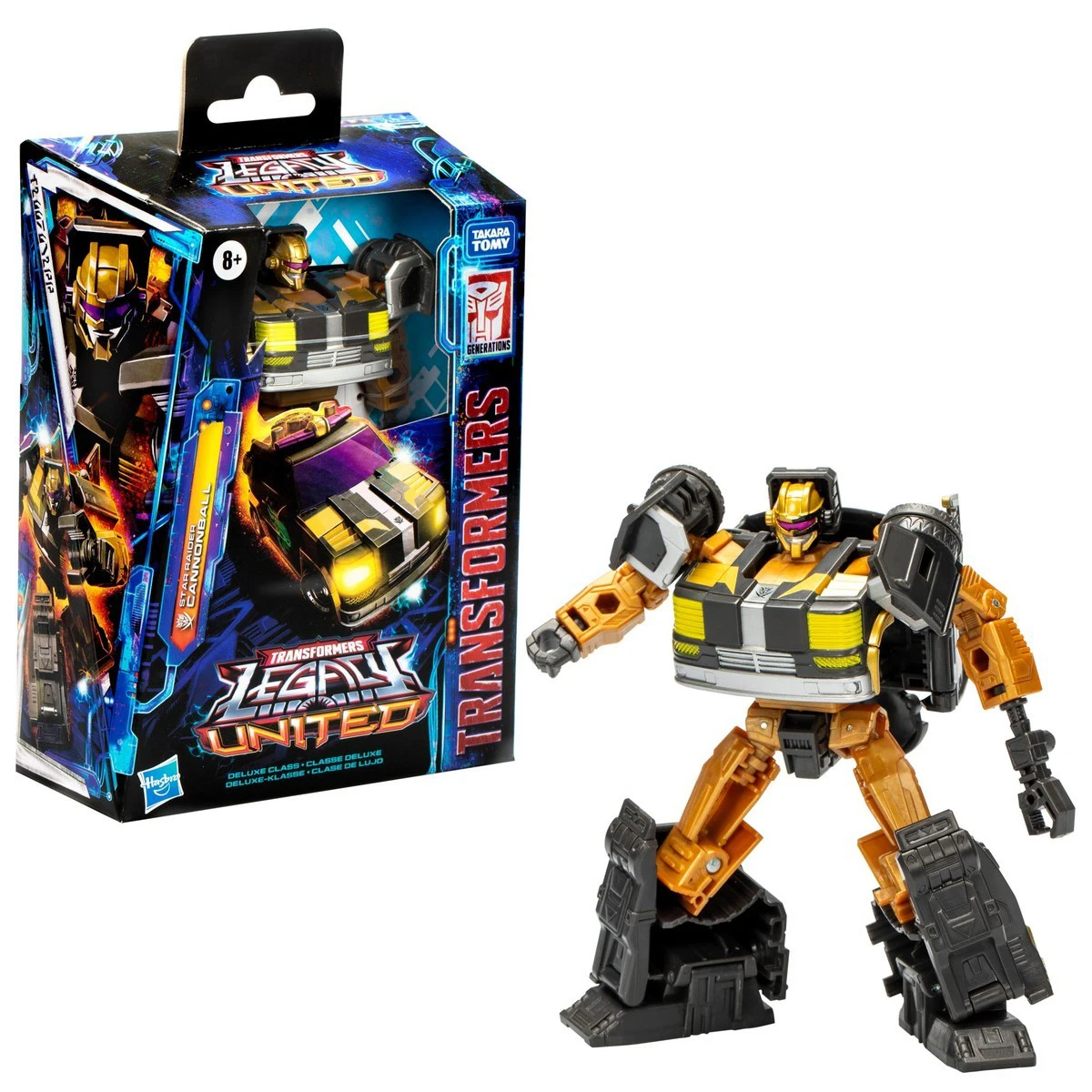 [in-stock] Hasbro Transformers Legacy Deluxe Cannonball Filch Lockdown Model Toy Anime Gift Action Figures Collect Free Shipping