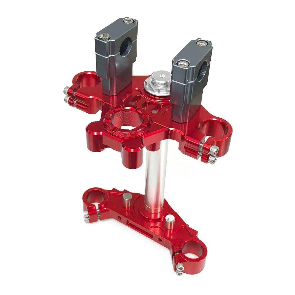 Motorcycle Upper Lower Connecting Plates For Hodna CT125 CT 125 Triple Clamp Steering Riser Adapter