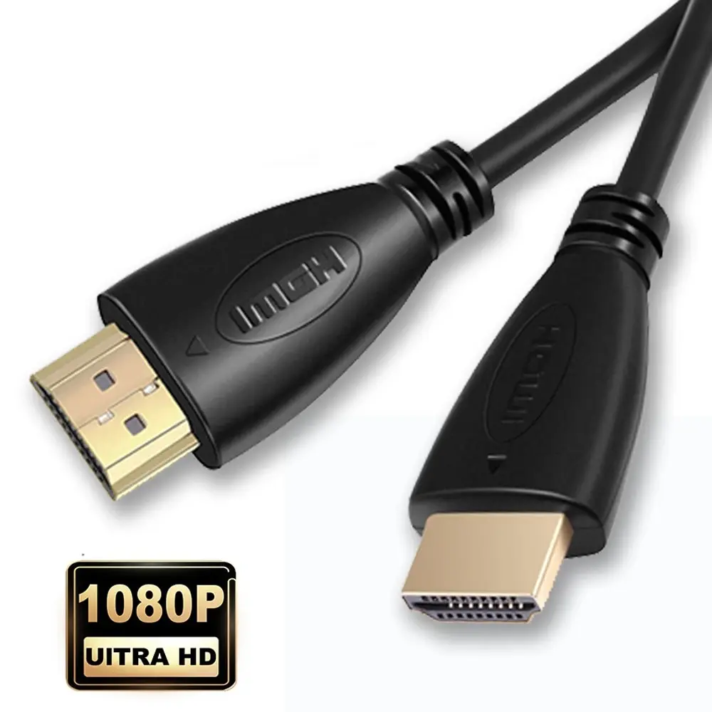 1.5/3/5m HDMI Compatible Cable Video Cables Gold Plated 1.4 1080P 3D Cable For HDTV Splitter Switcher PS4 Extension Cord