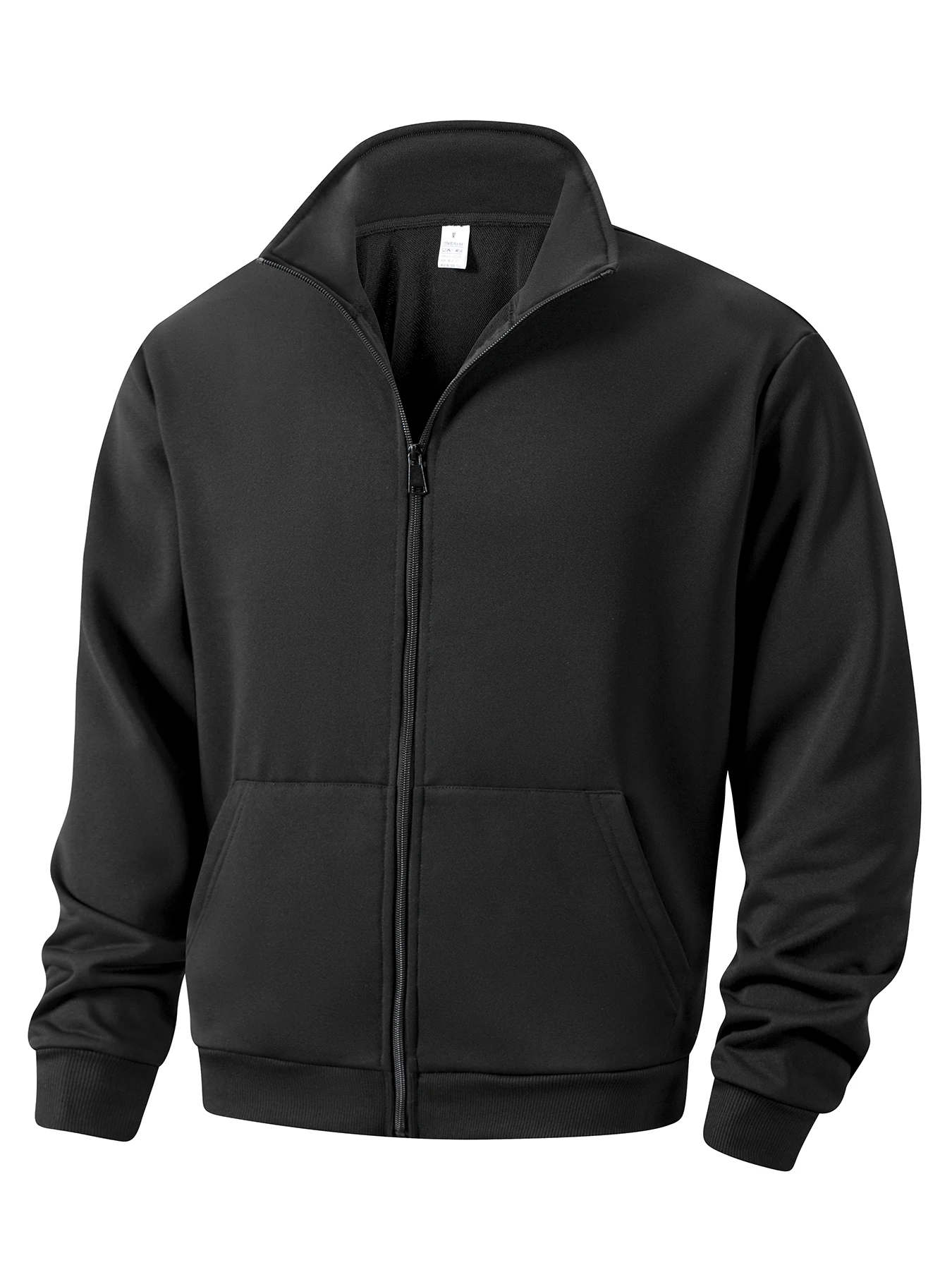 Męskie bluzy jesienne z długim rękawem, kurtka zapinana na zamek, męska kurtka sportowa outdoorowa, dopasowany krój, wiatroodporny płaszcz, odzież męska.