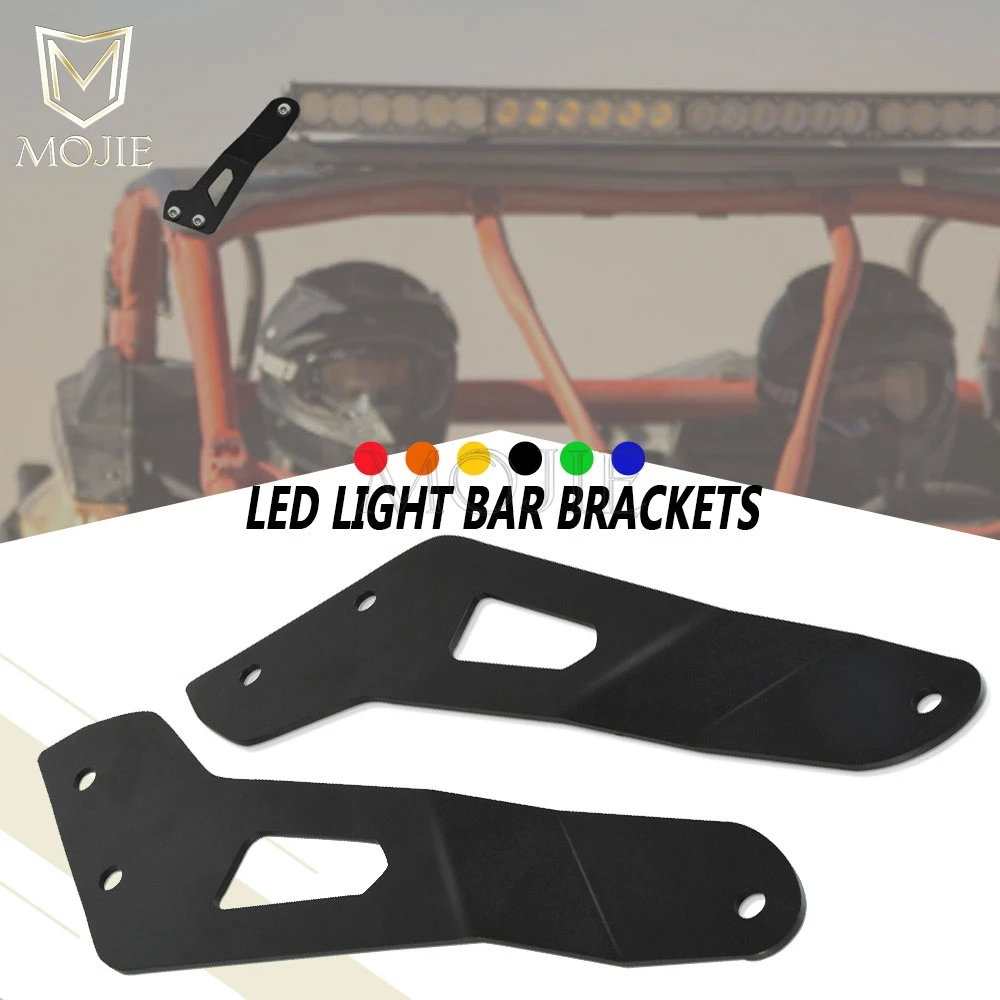 For Can Am Maverick X3 2017 2018 2019 2020 2021 2022 2023 2024 2025 2026 UTV Mounts 50 Inch LED Light Bar Upper Roof Brackets