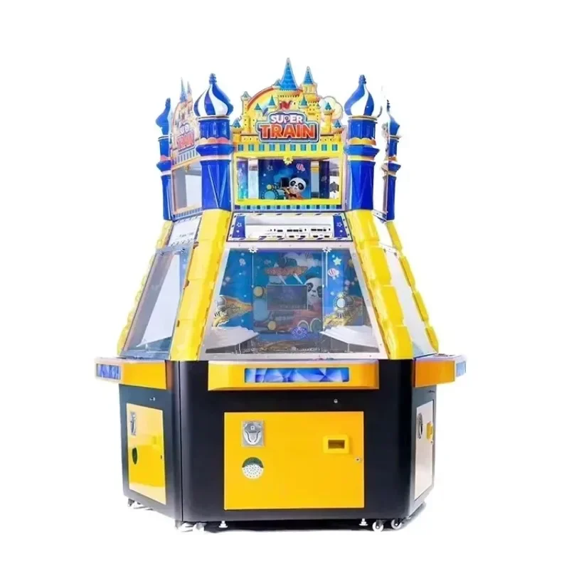 One Player Mini Small Virtual Video Full Fun Redemption Crazy Game Avalanche Bonus Hole Arcade Coin Pusher