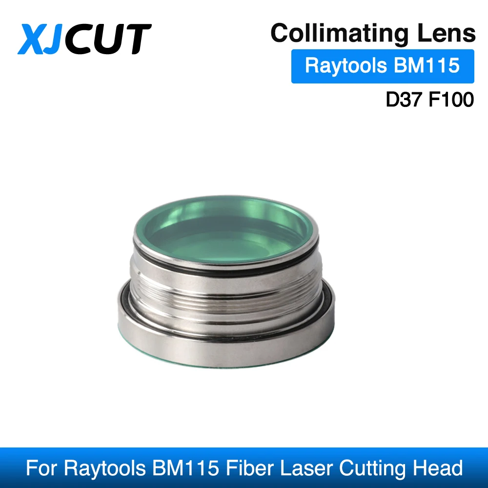 Raytools BM115 Collimating & Focusing Lens Set D37 F100 F125 F150 F200 with Lens Holder for Raytools BM115 Laser Cutting Head