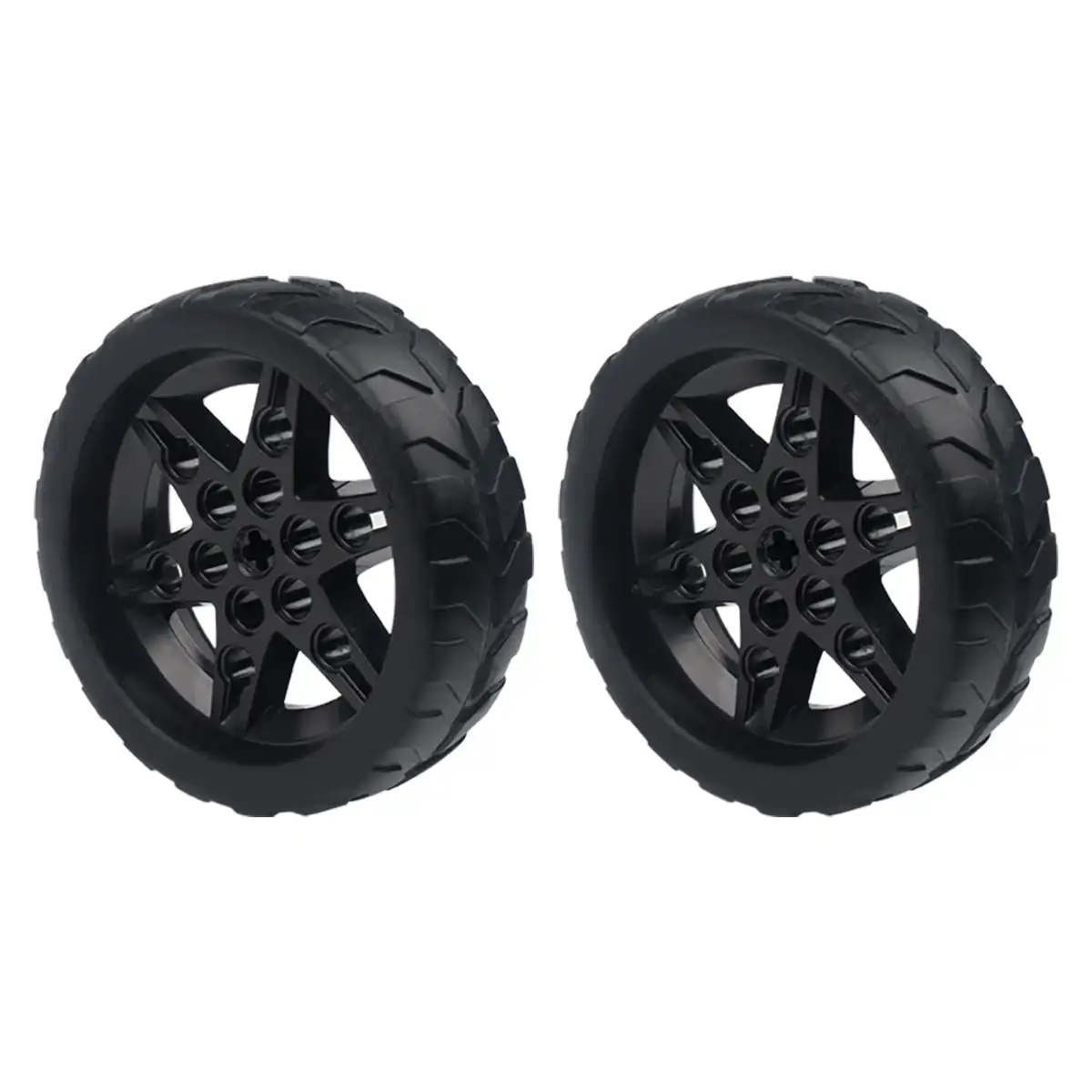 Rueda de silicona Hiwonder Robot Car TT Motor rueda para bricolaje