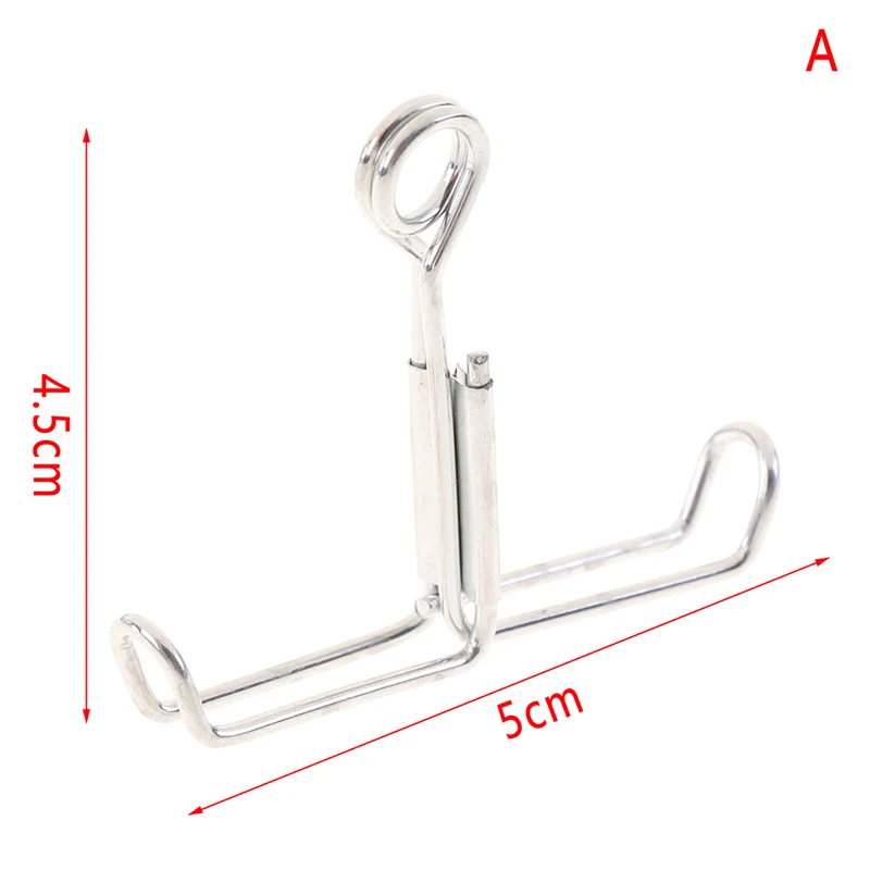 Lab Hoffman Tubing Clip Clamp Water Stopper Spiral Hose Clip For Rubber Hose Liquid Flow Adjust Pinchcock Control Clip