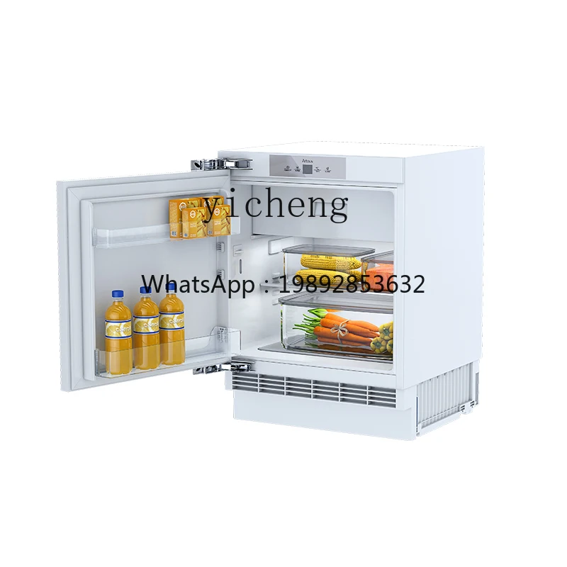 

ZS refrigerator household embedded refrigerator embedded under the counter small low refrigerator