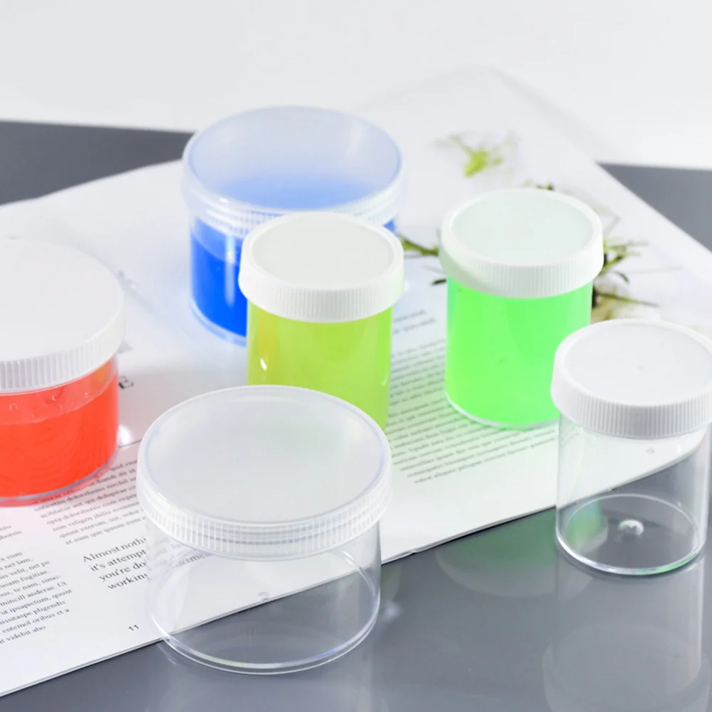 

6 шт. пластиковые коробки, универсальный органайзер для хранения, прозрачный контейнер с крышкой, держатель для мелких предметов, чехол для ювелирных изделий и рукоделия